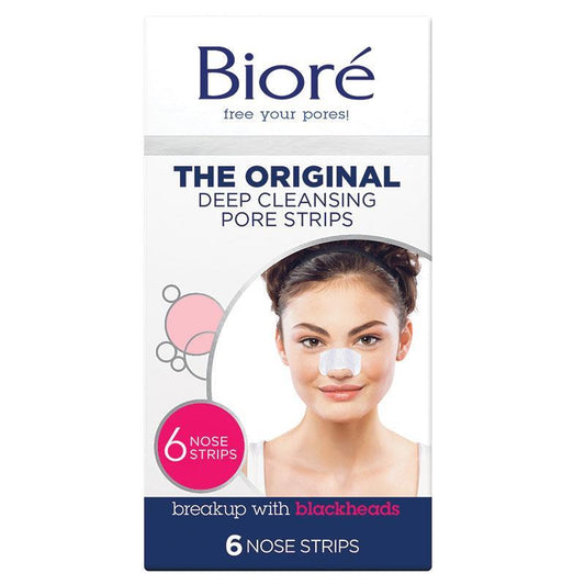 BIORE Original Nose Strips 6 - Fairy springs pharmacy