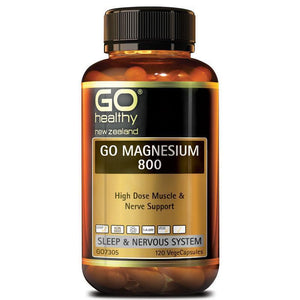 GO Magnesium 800 120 Capsules - Fairy springs pharmacy