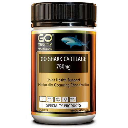 GO Shark Cartilage 750mg 180 Capsules - Fairy springs pharmacy
