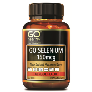 GO Selenium 150mcg 120 Capsules - Fairy springs pharmacy