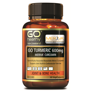 GO Turmeric 600mg 60 Capsules - Fairy springs pharmacy