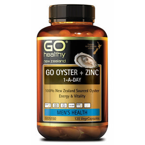 GO Oyster + Zinc 120 Capsules - Fairy springs pharmacy