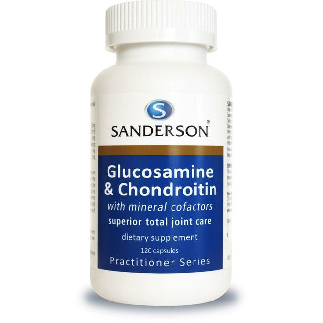 SANDERSON Glucosamine and Chondroitin 120 Capsules