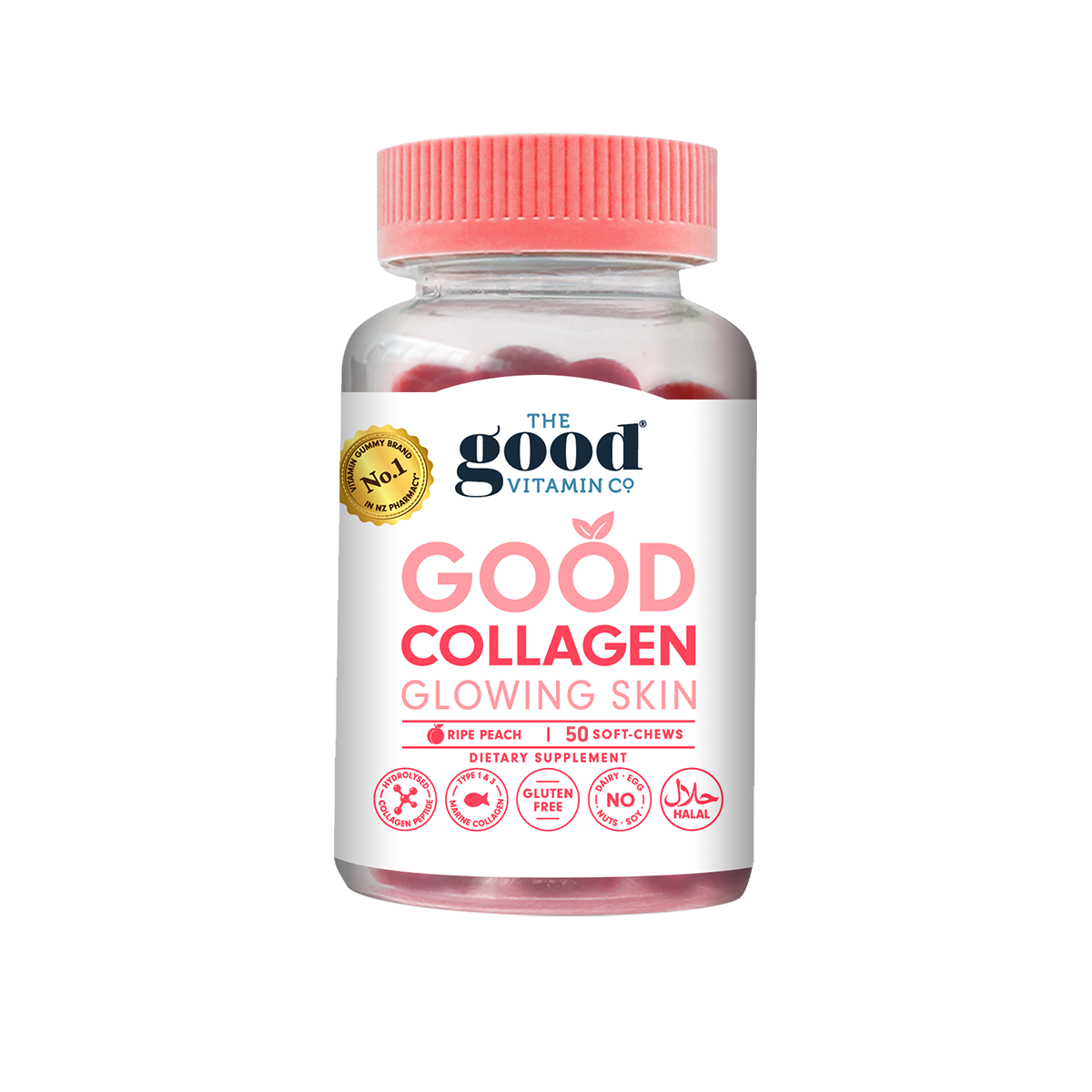 THE GOOD VITAMIN CO Good Collagen (Glowing Skin) 60 Soft Chews