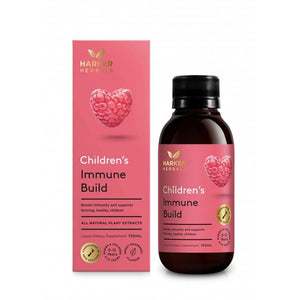 Harker Herbals Childrens Immune Build Liquid 150ml - Sweet Raspberry