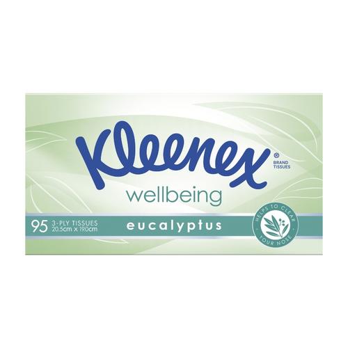 KLEENEX Tissues Eucalyptus 95 per Box - Fairyspringspharmacy