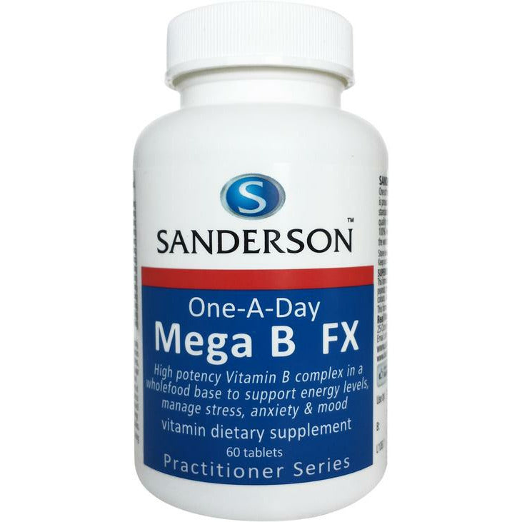 SANDERSON 1-a-day Mega B FX 60 Tablets