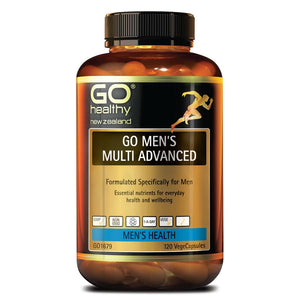 GO HEALTHY Men's Multi Advanced 120 VegeCapsules