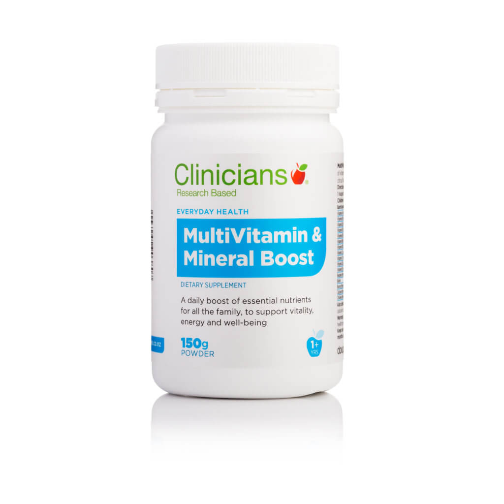 Clinicians Vitamin & Mineral Boost Powder 150g - Fairy springs pharmacy