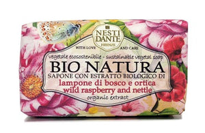 NESTI DANTE Bio Natura Wild Raspberry and Nettle 250g Soap