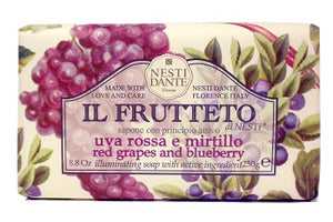NESTI DANTE Il Frutteto Red Grapes and Blueberry 250g Soap