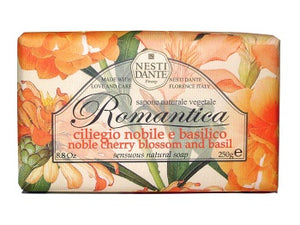 NESTI DANTE Romantica Noble Cherry Blossom and Basil 250g Soap