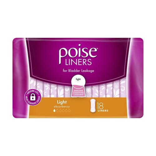 POISE Liners Light 18 - Fairy springs pharmacy