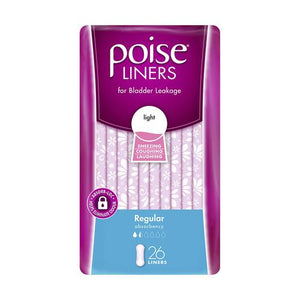 POISE Liner Regular 26 - Fairy springs pharmacy