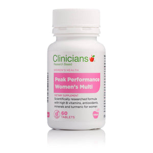 Clinicians Peak Performance Women MultiVitamin 60 tab - Fairy springs pharmacy