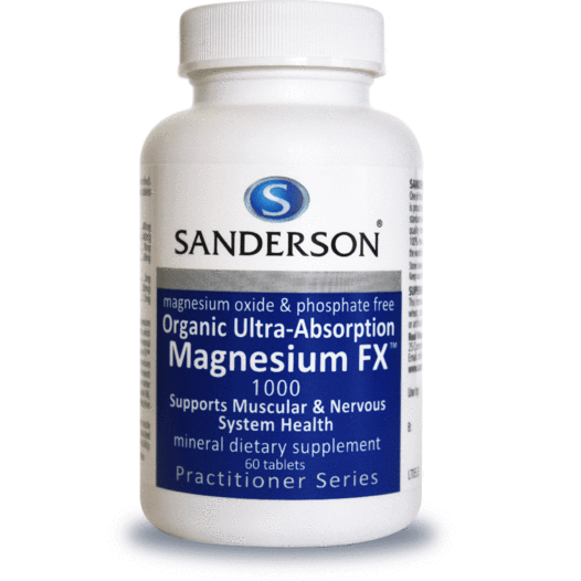 SANDERSON Magnesium FX 1000 60 Tablets
