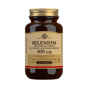 SOLGAR Selenium 100mcg 100 Tablets