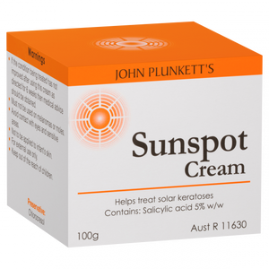 JOHN PLUNKETT'S Sunspot Cream 100g