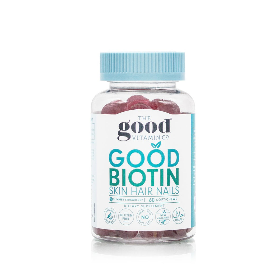THE GOOD VITAMIN CO Good Biotin (Hair Skin Nails) 60 Soft Chews