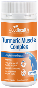 Good Health Turmeric Muscle Complex 60 Capsules