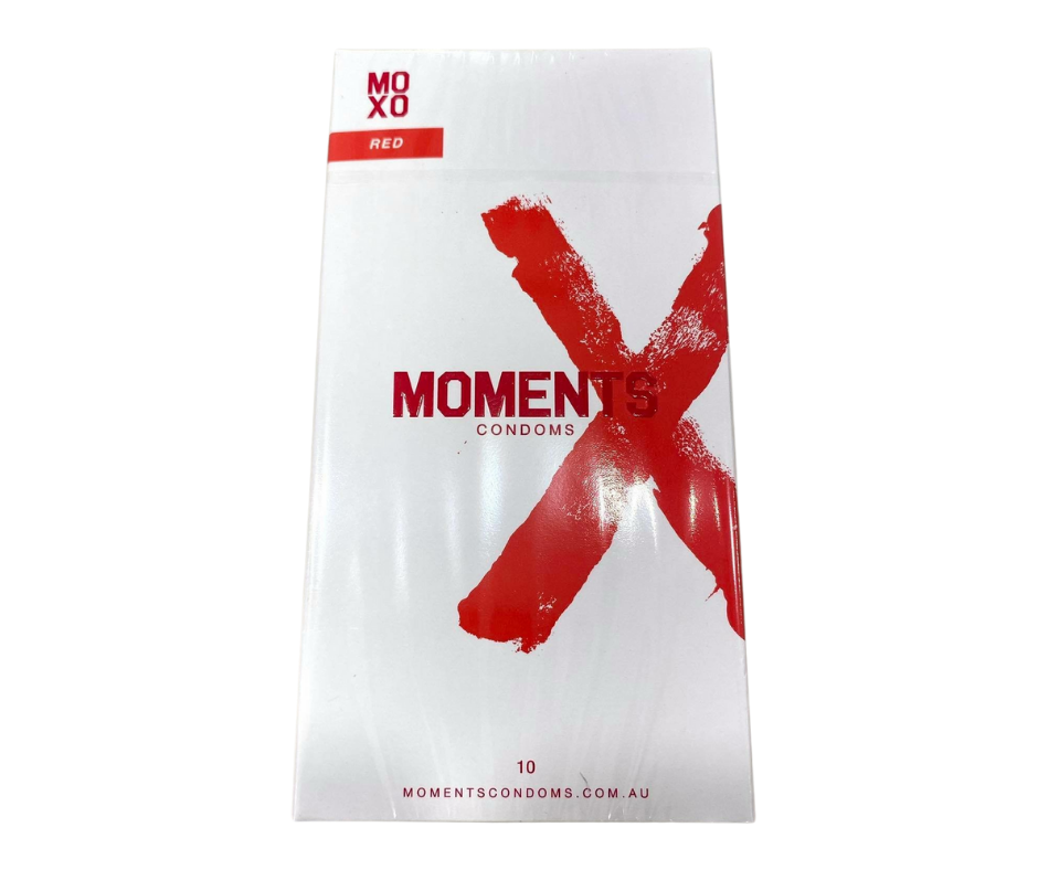 MOMENTS Red Condoms - 10 Pack