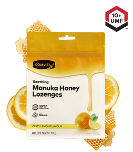 Comvita Manuka Honey Lozenge Lemon & Honey 40