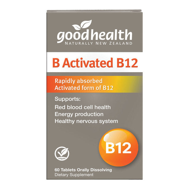 Good Health B Activated B12 60 Caps - Fairy springs pharmacy