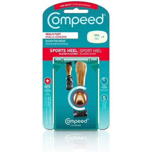 Compeed Sports Heel Blister Plasters - 5 pack - Fairy springs pharmacy
