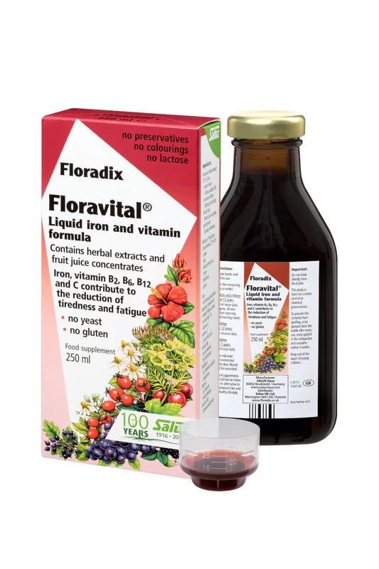 Floravital Liquid Iron and Vitamin Formula 250ml