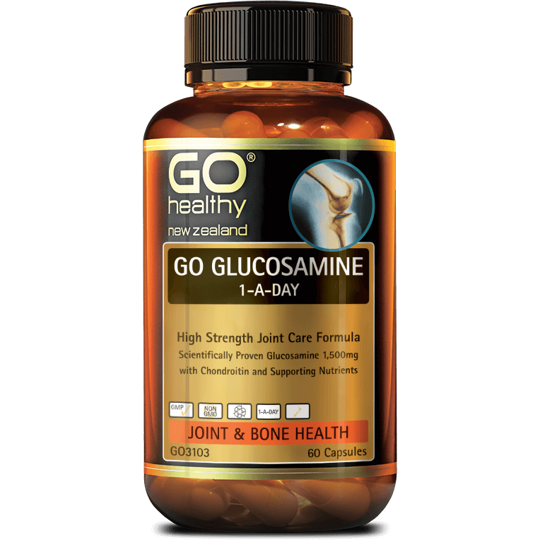 GO Glucosamine 1-A-Day 1500mg 60caps - Fairy springs pharmacy
