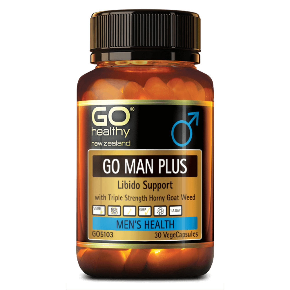 GO Man Plus 30 Capsules - Fairy springs pharmacy