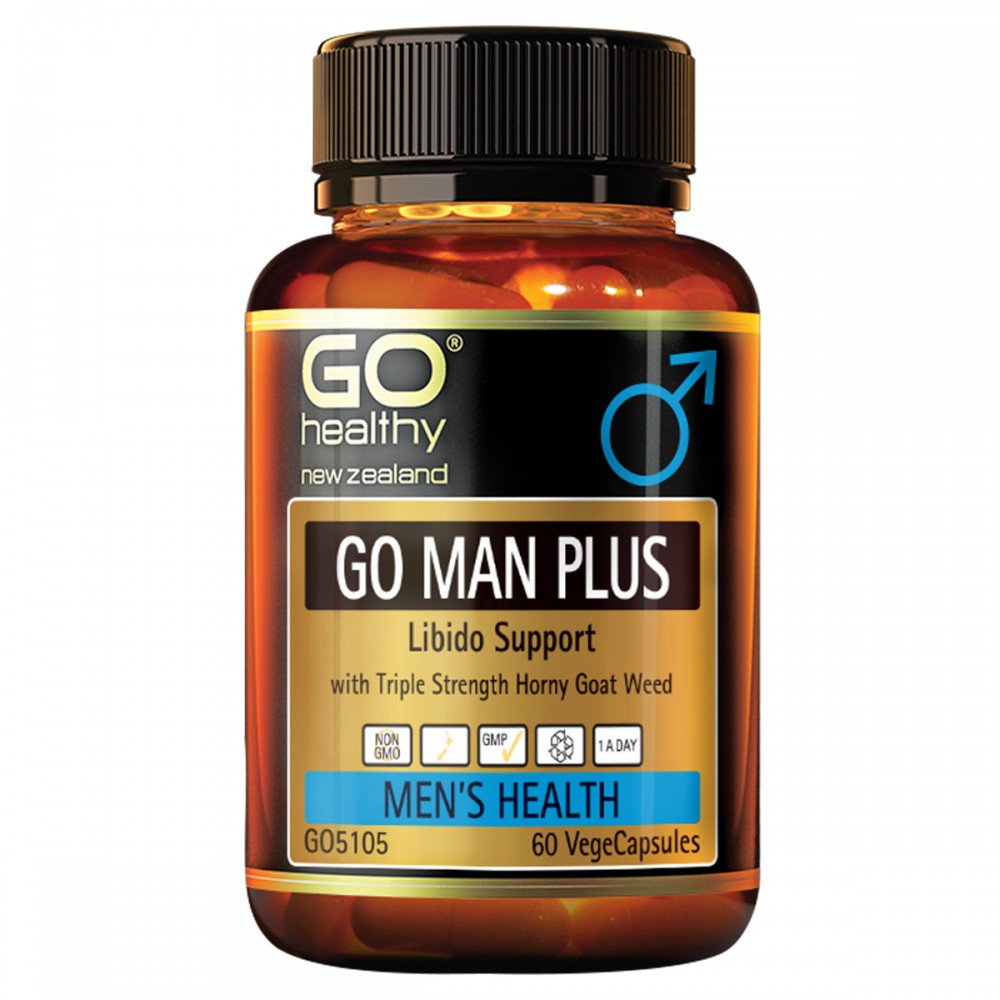 GO Man Plus 60 Capsules - Fairy springs pharmacy
