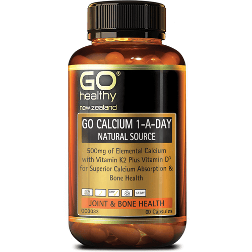 GO Calcium 1-A-Day Natural Source 60caps - Fairy springs pharmacy