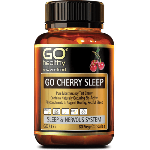 GO Cherry Sleep 60 Capsules - Fairy springs pharmacy
