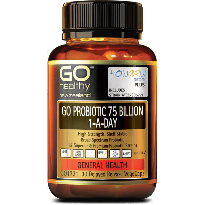 GO Probiotic 75 Billion 30 Capsules - Fairy springs pharmacy