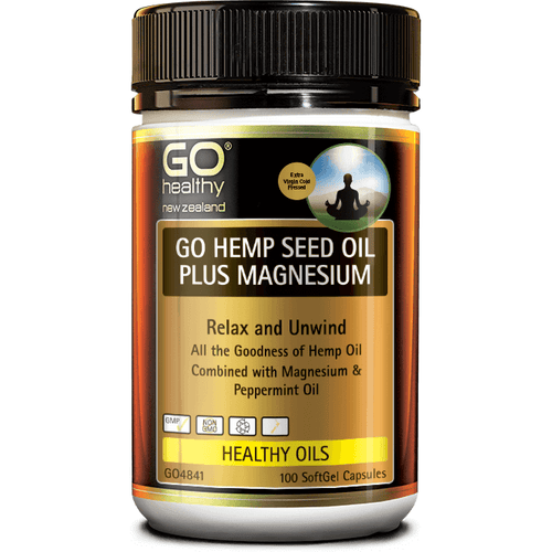 GO Hemp Seed Oil Plus Magnesium 100s - Fairy springs pharmacy