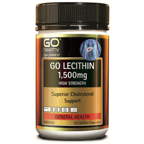 GO Lecithin 1500 120caps - Fairy springs pharmacy