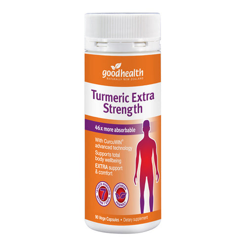 Good Health Turmeric Extra Strength 60caps - Fairy springs pharmacy