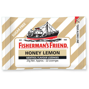 FISHERMAN'S FRIEND Honey and Lemon - Menthol Flavour Lozenges 25g