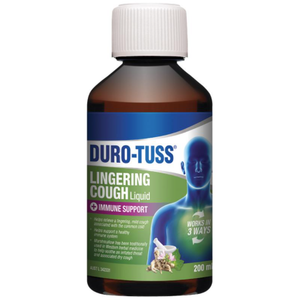 DURO-TUSS Lingering Chest + Immune Support 200ml - Fairyspringspharmacy
