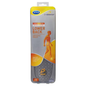SCHOLL Lower Back Orthotic Inner Sole - 7-8.5