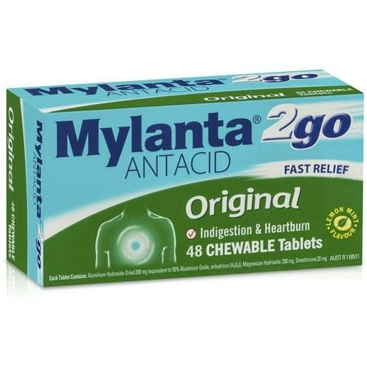 MYLANTA 2Go Original Tabs 48 - Fairy springs pharmacy