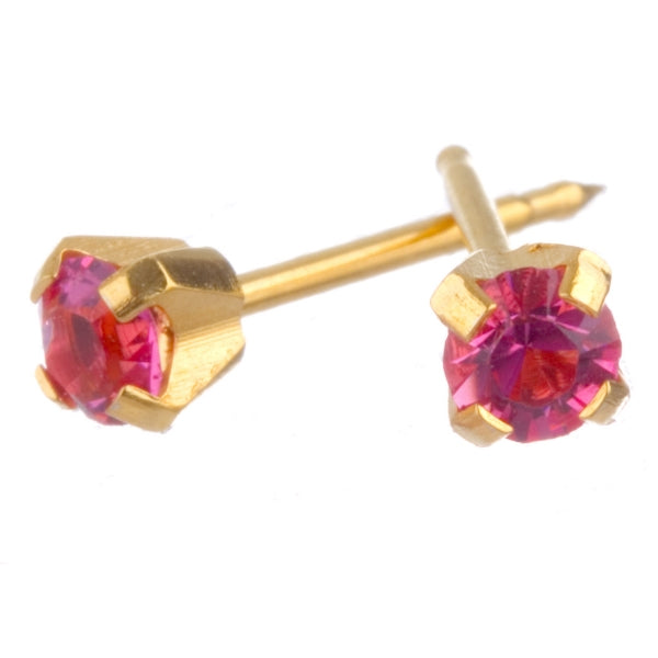 October 3mm Gold Claw Earrings - Fairy springs pharmacy