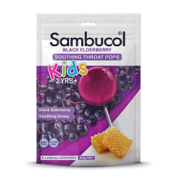 Sambucol Soothing Throat Pops - Kids 2+ years - Fairy springs pharmacy