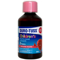 DURO-TUSS Child Ivy Leaf Strawberry 200ml - Fairyspringspharmacy