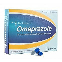 Dr Reddy Omeprazole 20mg 14 Caps - Fairy springs pharmacy