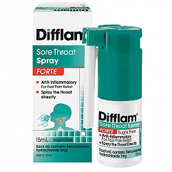 DIFFLAM Forte Throat Spray 15ml - Fairyspringspharmacy