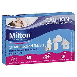 Milton - 30 Anti-bacterial Tablets - Fairy springs pharmacy