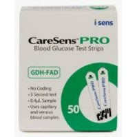 CareSens PRO Blood Glucose Test Strips - 50 pack - Fairy springs pharmacy