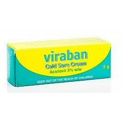 Viraban Cold Sore Cream - Fairy springs pharmacy